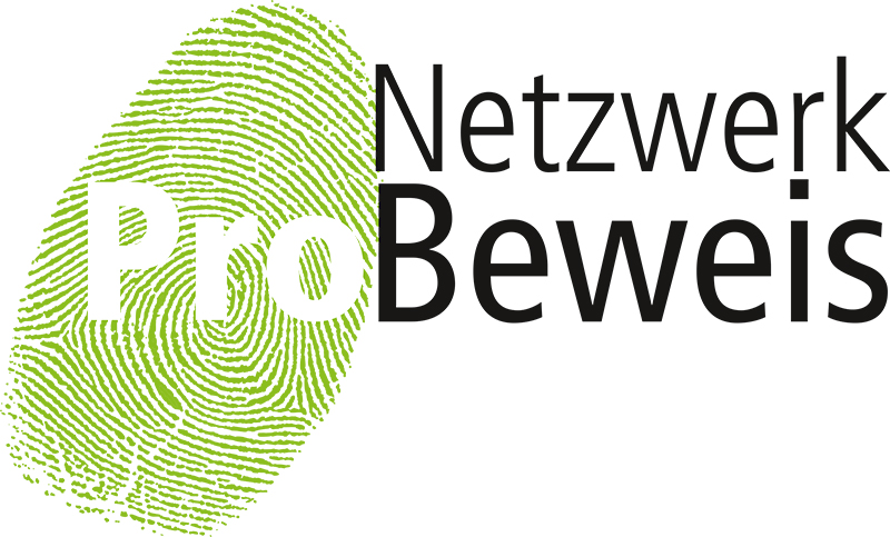 Logo Netzwerk Pro Beweis - Beweissicherung bei häuslicher und /oder sexueller Gewalt