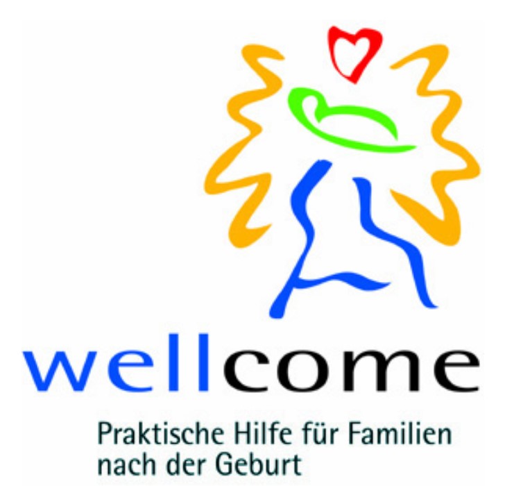 Logo von wellcome - Praktische Hilfe für Familien nach der Geburt